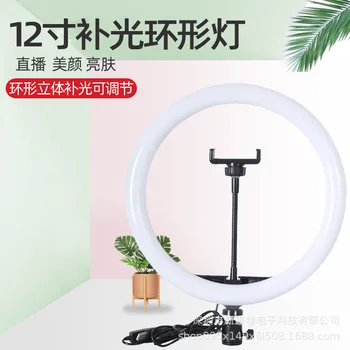 

30cm No Adjustment Ring Fill Light Photography LED Beautification of the Fill Light Lamp 12 Inch Live Lights