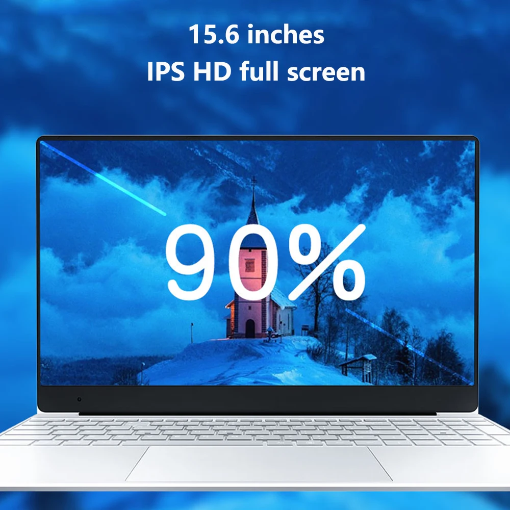 Feed me 15,6 дюймов процессор Intel Core i3 Ноутбук Windows10 8G Оперативная память 128/256/512 ГБ SSD Тетрадь узкие Пограничный экран и ультратонких ноутбуках, ips