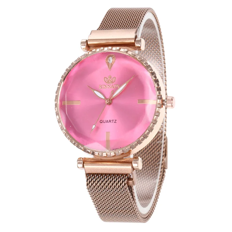 

Summer Fashion New Style Magnet Watch Strap Measuring Simple Ladies' Watch Students Cool Popular Watch