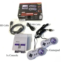 2020 super hd saída snes retro clássico handheld jogador de jogos de vídeo pode salvar o console de jogo embutido 21 jogos dupla gamepad