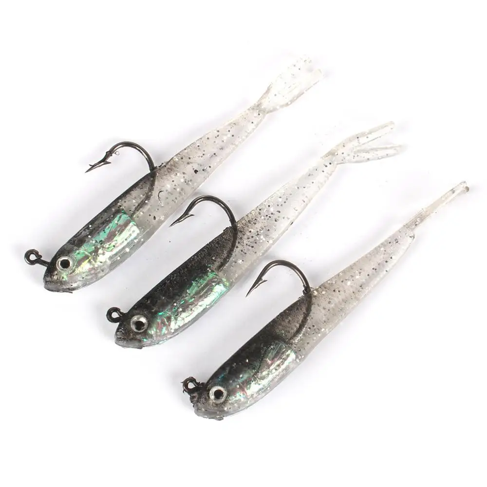 Fishing lures Lua Bait Pack lead Fish Small Greyfish With Swimbait Fishing Accessories Hook Soft Baits6g/7cm рыбалка Bionic Bait