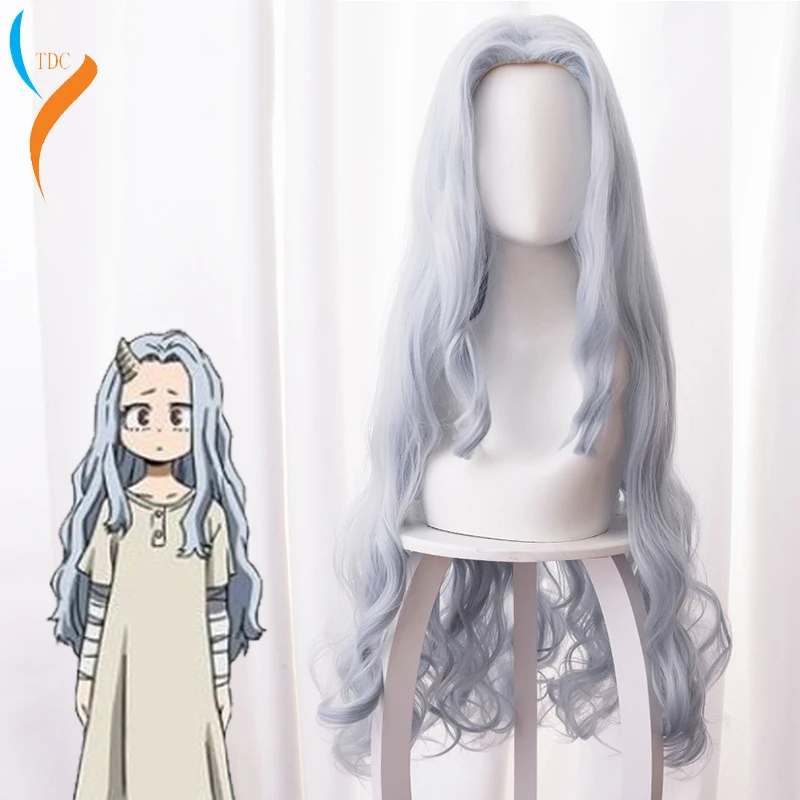 Cosplay&ware Fashion Anime My Hero Academia Eri Chisaki Woman Gray Blue Wig Cosplay Heat Resistant Synthetic Wigs & Free Cap -Zentai shop online H1da017afabf24d7c80055ad9ff466848R.jpg