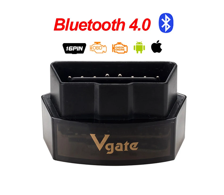 Konnwei KW903 4,0 Bluetooth для Android и IOS системы ODB2 сканер штрих-кода ELM327 V1.5 коде отказа двигателя ICar2 Авто диагностический инструмент - Цвет: Vgate icar pro 4.0