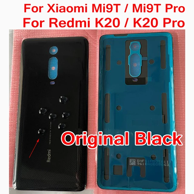 Best Original Xiaomi Mi 9t Mi9t Pro Back Battery Cover Redmi K20 Pro 3d  Glass Panel Rear Door Case Housing Lid With Adhesive - Mobile Phone  Housings & Frames - AliExpress