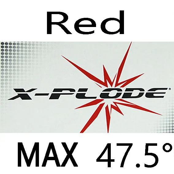 Red MAX H47.5 Joola EXPRESS X-plode(speed& Spin) резиновый Настольный теннис с бугорками пинг-понг резиновый с губкой - Цвет: Red MAX H47.5