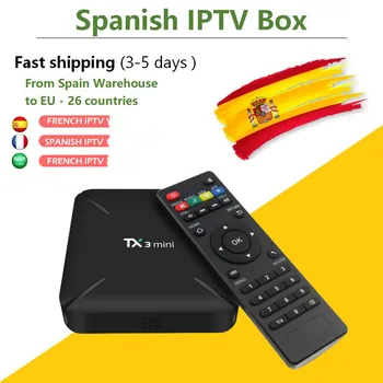 

TX3 Mini Android Smart TV Box 2GB/16G Almlogic S905W Procaja Spanish IPTV Abonnement Ships from Spain no channels included