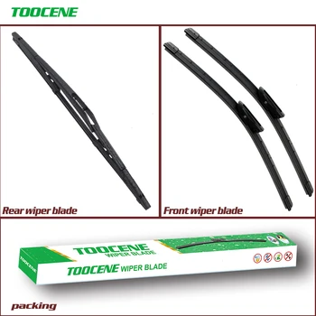 

Front and Rear Wiper Blades For Fiat Qubo Fiorino 2008-2015 Windshield Windscreen wiper Window 26+19+14"
