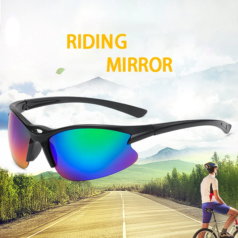 Motorcycle Glasses Outdoor Sunglasses European And American Cycling Sports Night Vision Bike Motor Windshield | Автомобили и