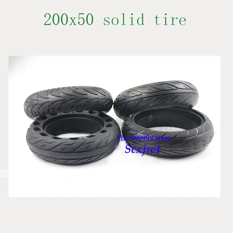 

Lightning shipping 2019 hot sale 4 types of 200x50 solid tire Explosion-proof fit 200x50 Self Balancing Electric Bike Scooter