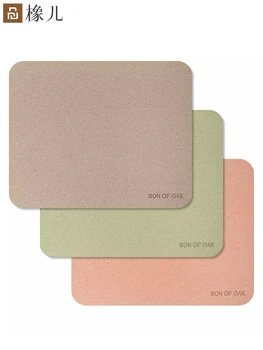 

Xiaomi 21*26cm Natural Oak Mouse Pad Mat Refreshing Skin-friendly Smooth Surface Anti-slip Waterproof Laptop Mousepad Easy Carry