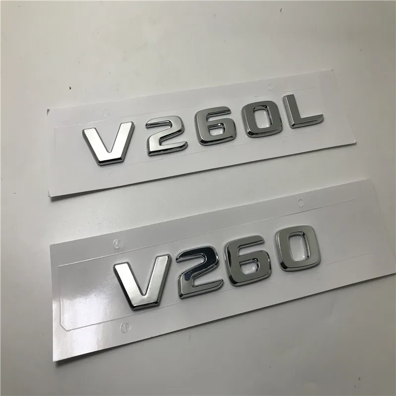 3D ABS для автомобиля V250 V260 W447 Vito Viano Sprinter автомобильная эмблема asssessoires Mercedes Benz V