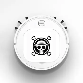 

Robot Vacuum Cleaner Intelligent Automatic Mopping Clean Robot for Hard Floor Carpet Anime One Piece Skull And Crossbones