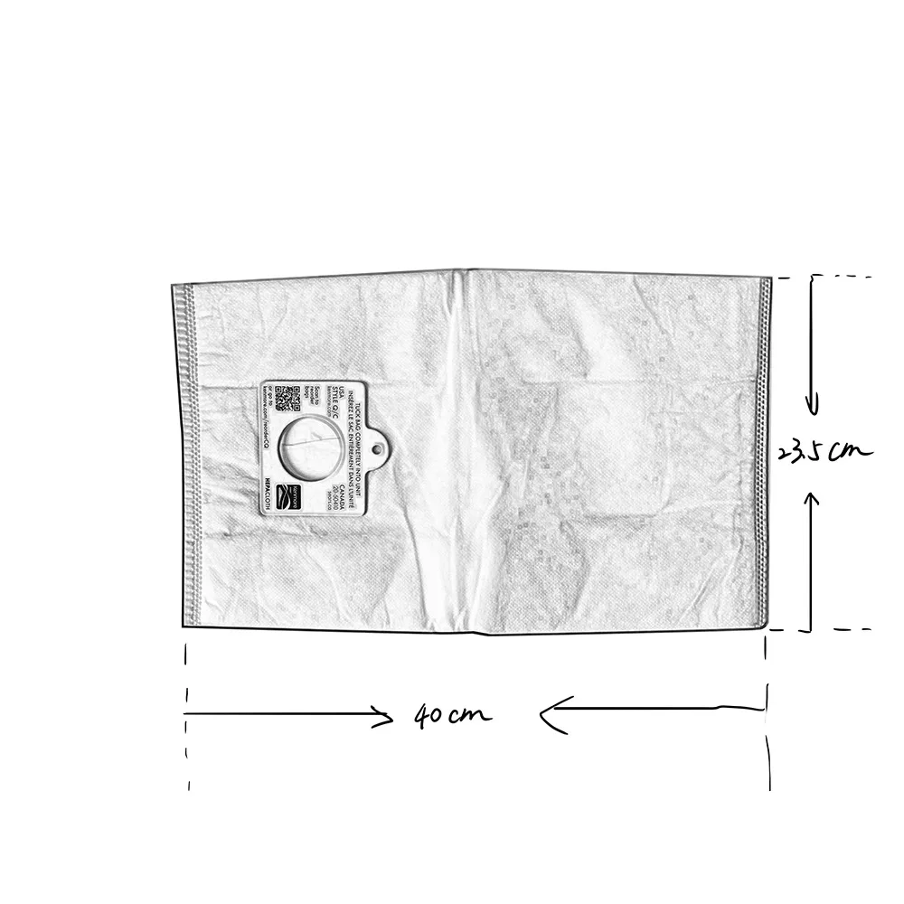 6 упаковок для Kenmore 53292 Тип Q вакуумные пакеты для канистры вакуумные стильные прочные