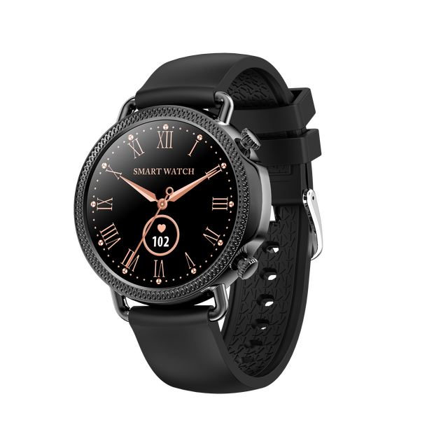 Fashion Smart Watch Women Fitness Sport Watches Heart Rate Blood Pressure Blood Oxygen Monitor MYFULONN IP67 Waterproof 2021