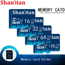SHANDIAN Smart SD card 32GBTF USB Flash Memory Card For Phone and Camera Smartsd SD Card 32GB Class 6 USB Memory Stick Free Ship