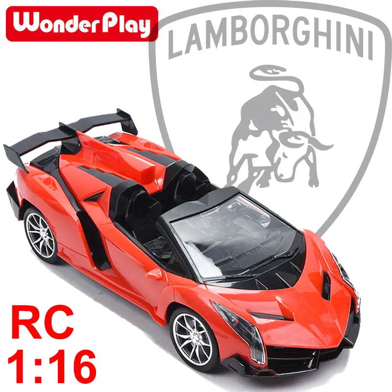 Wonderplay 1/16 Официальный Лицензированный Радиоуправляемый автомобиль для Lamborghini Veneno
