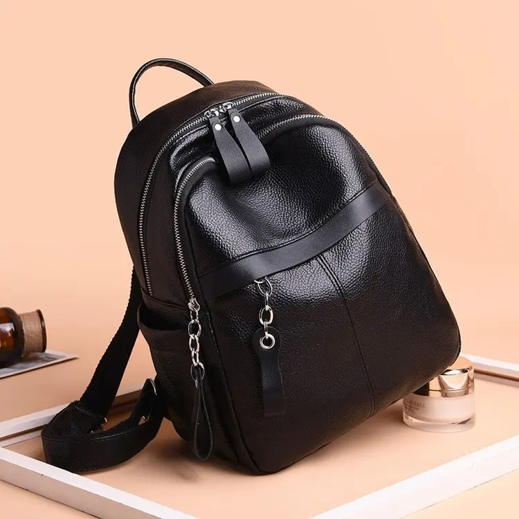 

New Style Fashion Casual Versatile Elegant Trend Backpack WOMEN'S Bag Manufacturers Wholesale Foreign Trade Export 0878