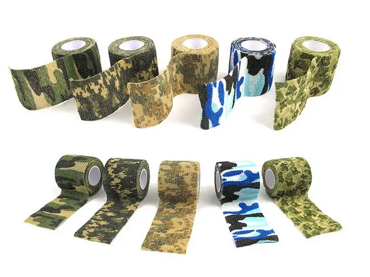 Vertvie U Pick 4.5m*5cm Waterproof Outdoor Camo Hiking Camping Hunting Camouflage Tape Durable Accessories | Спорт и развлечения