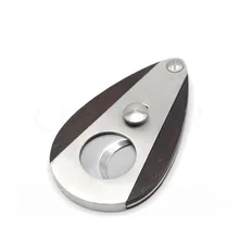 GALINER, Деревянный Резак для сигар, портативный металлический резак для сигар, острые лезвия из нержавеющей стали, карманный нож для резки сигар, гаджеты