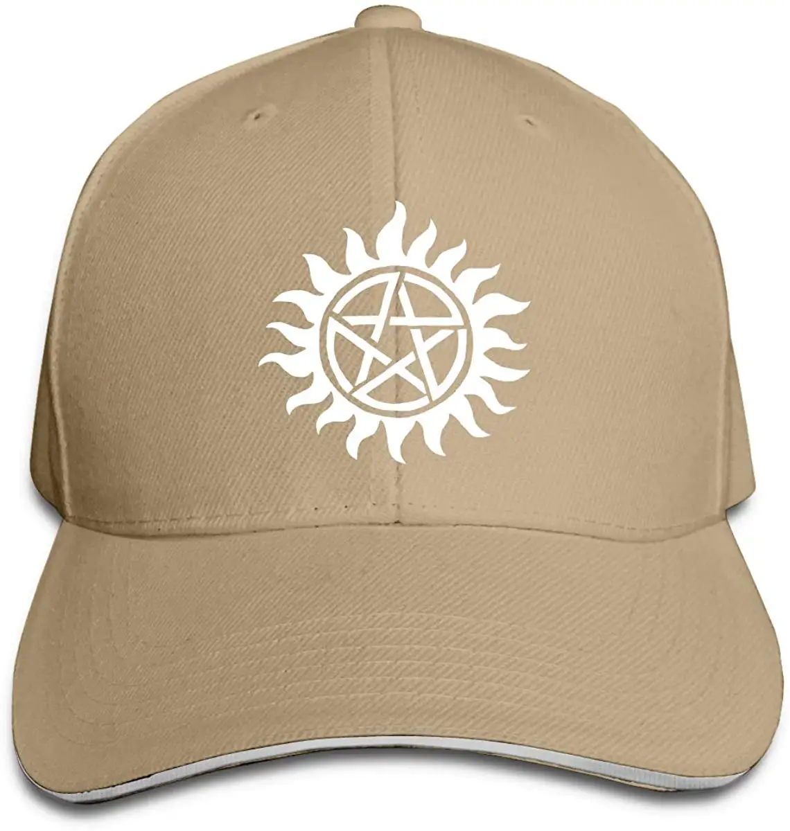Supernatural Unisex Baseball Cap Structured Classic Velcro Adjustable Peaked Sandwich Trucker Hat