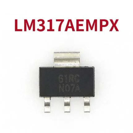 10PCS/LOT LM317AEMPX SOT-223 LM317 LM317AEMP LM317A SOT transistor SOT223 cischy | Электронные компоненты и