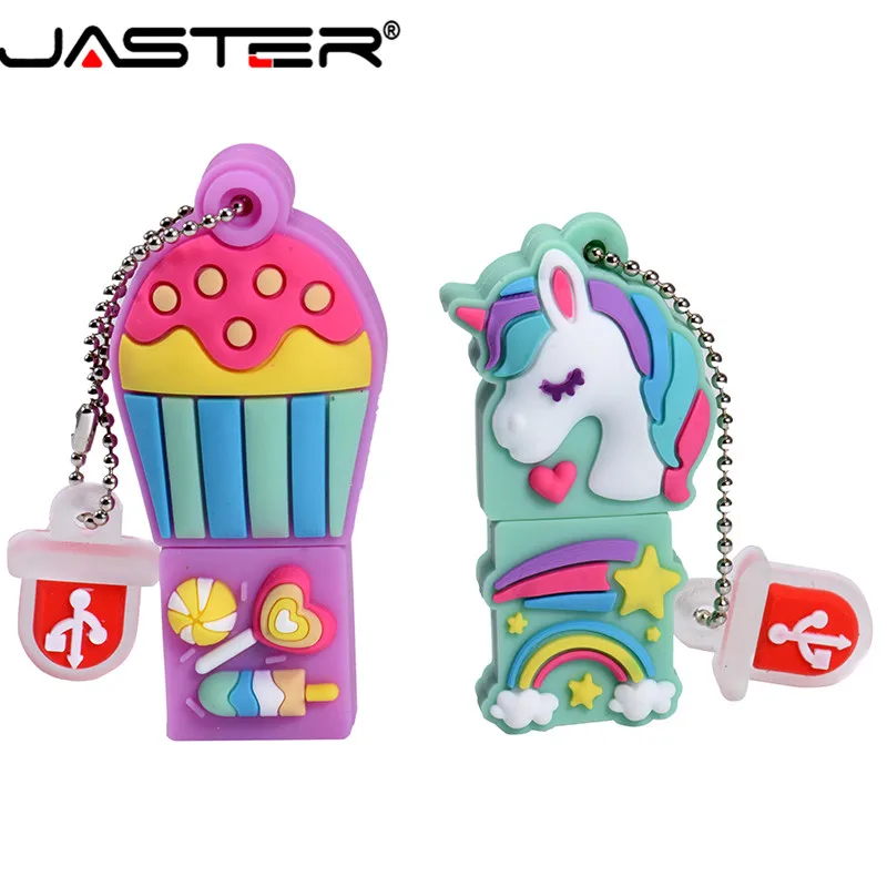 

JASTER USB 2.0 cute cartoon candy pen case model USB flash drive 4GB 8GB 16GB 32GB 64GB pendrive thumb memory stick gift