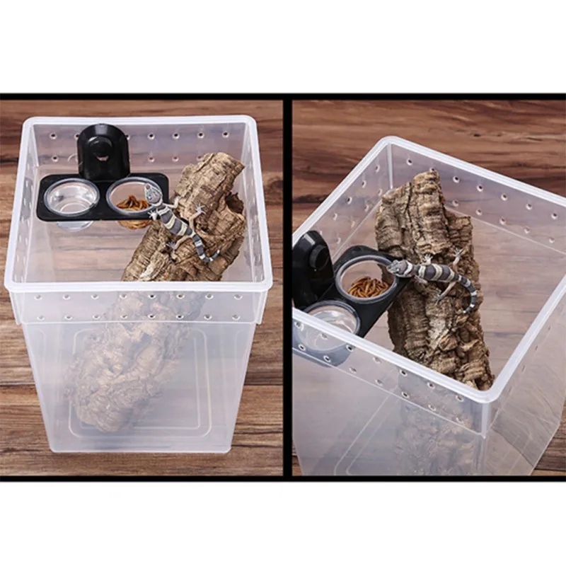 Горячая подающих принадлежностей Mealworm мука червь блюдо чаша практичное прочное блюдо Миска Для Кормления Чаша для воды