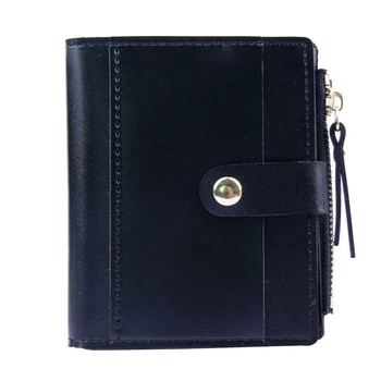 

PU Leather Coin Purse Candy Color Organizer Lovely Fashion Hand Bags Portable Holder Women Wallet Frames For Credit Cards