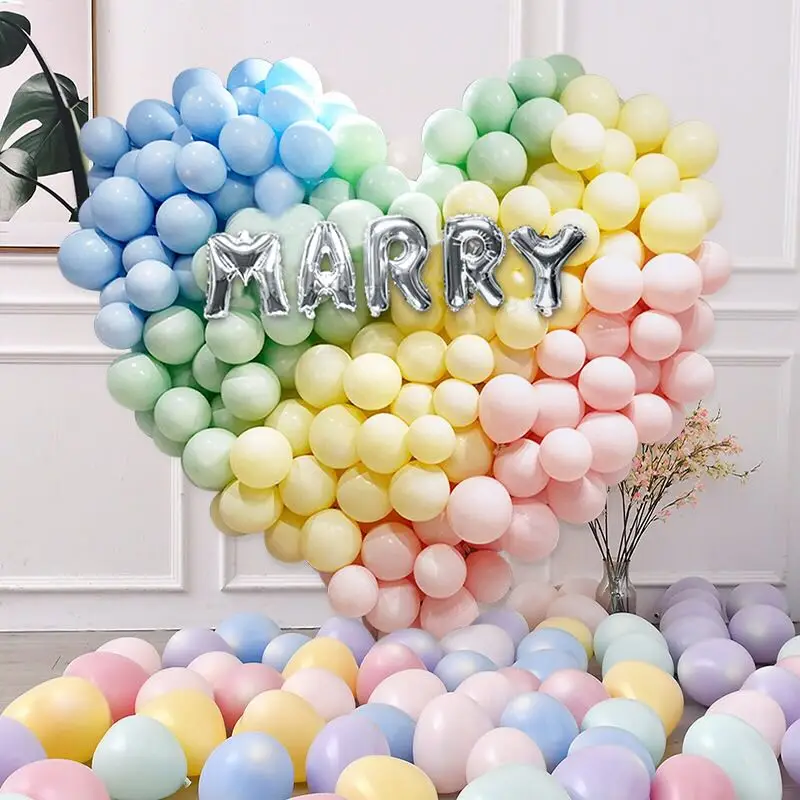 10 дюймов 2,2 г Macaroon латексные шарики, День подарков будущей матери Свадебные украшения на день рождения Сладкие макароны украшения воздушный шар