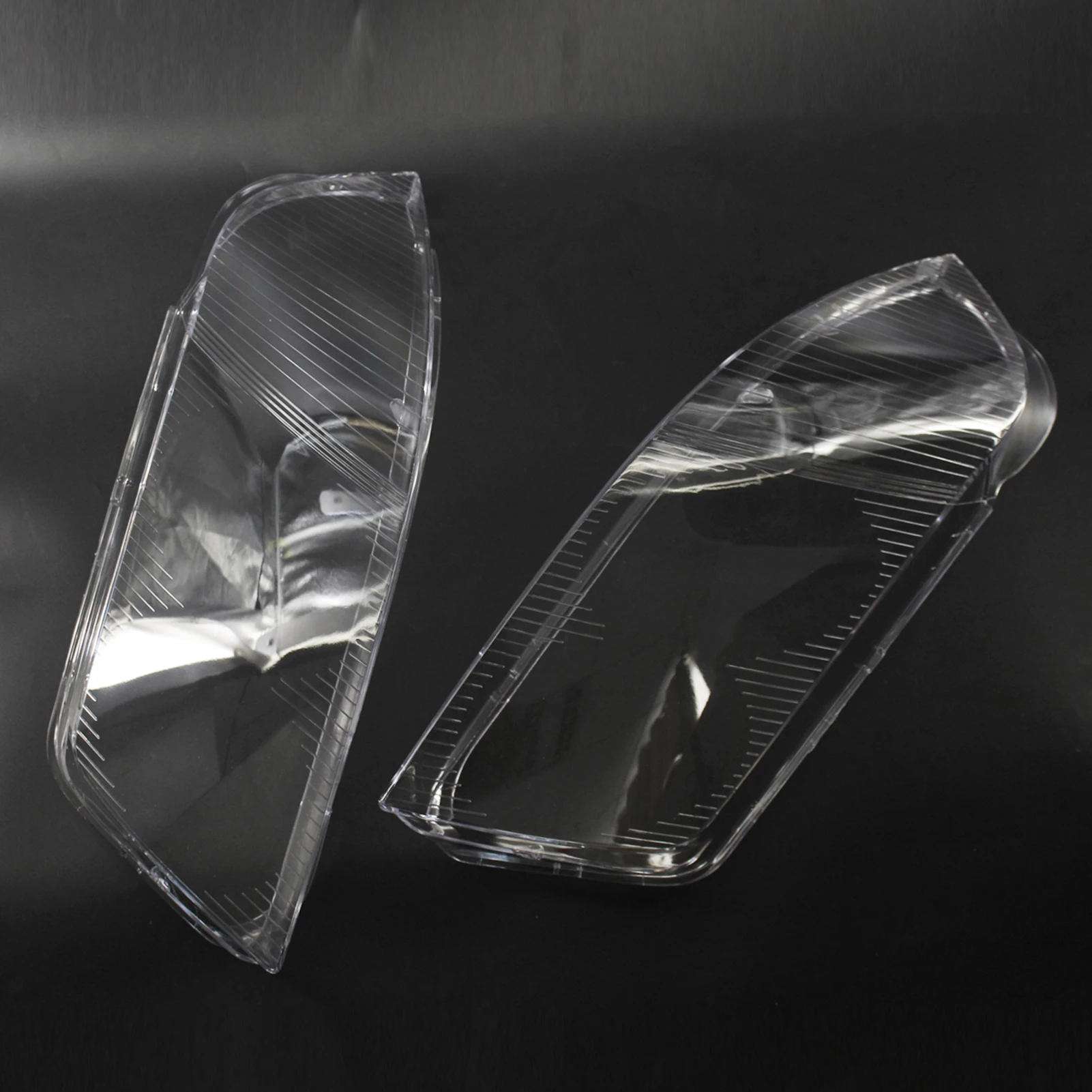 1 Pair Headlight Headlamp Clear Lens Cover Caps Replacement For Volkswagen VW Passat B5.5 2000-2005