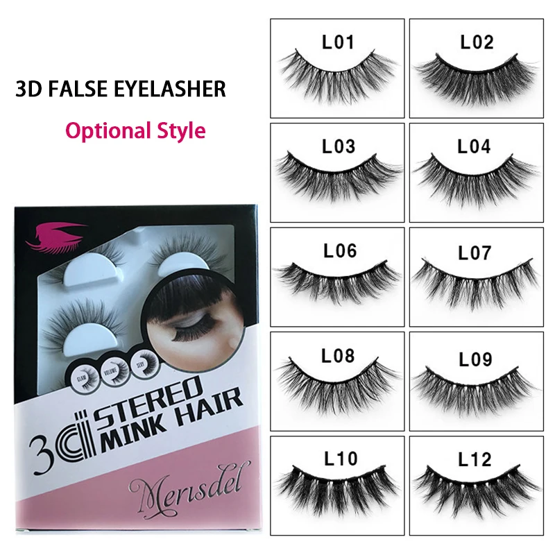 

4 Pairs 3D False Eyelashes Handmade Fiber Natural Long Volume Lightweight Fake Lashes Eyelash Extension Makeup For Beauty Tools