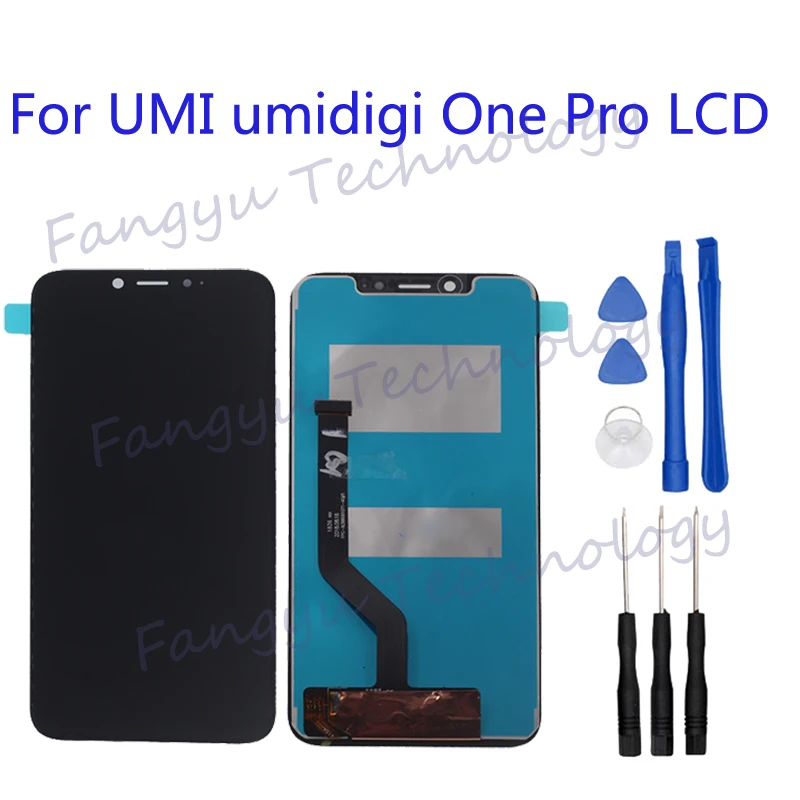 

5.9'' original LCD For UMI umidigi One Pro LCD display touch screen digital converter replacement kit +tools