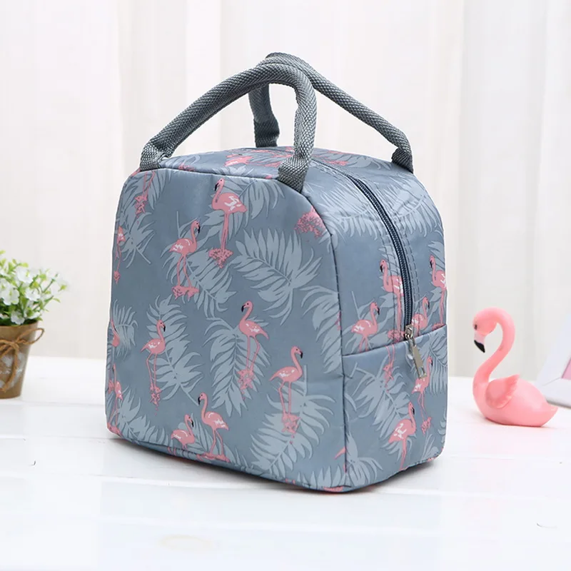 Oxford Waterproof Portable Lunch Bag Thermal Insulated Snack Carry Tote Bag Travel Picnic Food Storage Pouch For Women Kids