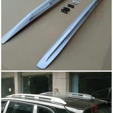 Нержавеющая сталь, устанавливаемый на крыше автомобиля стеллажи для выставки товаров Чемодан стойки подходит для Porsche Cayenne 2004 2005 2006 2007 2008 2009 2010