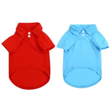 Футболка Поло для домашних животных, собак, щенков, кошек, щенков, костюм, одежда, верхняя одежда