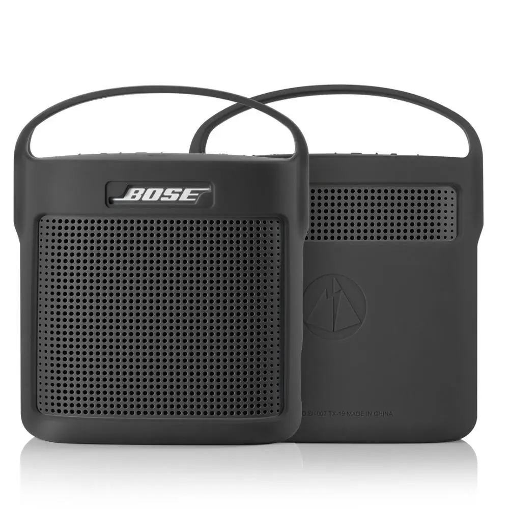 Supremery Bose SoundLink Color 2 Bluetooth Altavoz Caja Funda EVA Bolsa de Viaje con maneta Impermeable en Negro-Azul