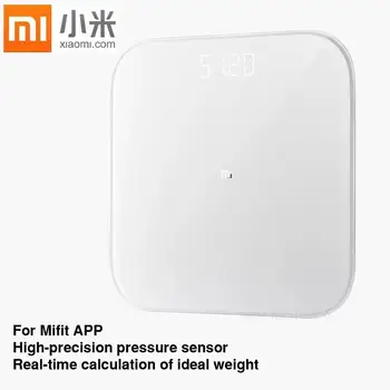 

XIAOMI MIJIA Mi Smart Weight Scale 2 Electronic Digital Bathroom Floor Scales Body Weight LED Screen Bluetooth Mifit APP 150kg