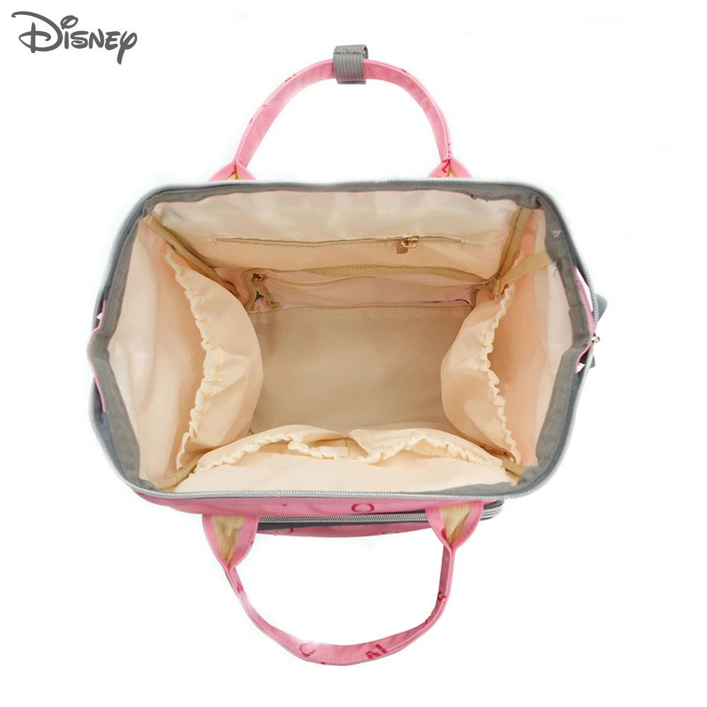 Сумка для подгузников disney, многофункциональная, большая емкость, сумка для пеленания, водонепроницаемый рюкзак для мамы, дорожный рюкзак для подгузников, Влажные Сумки