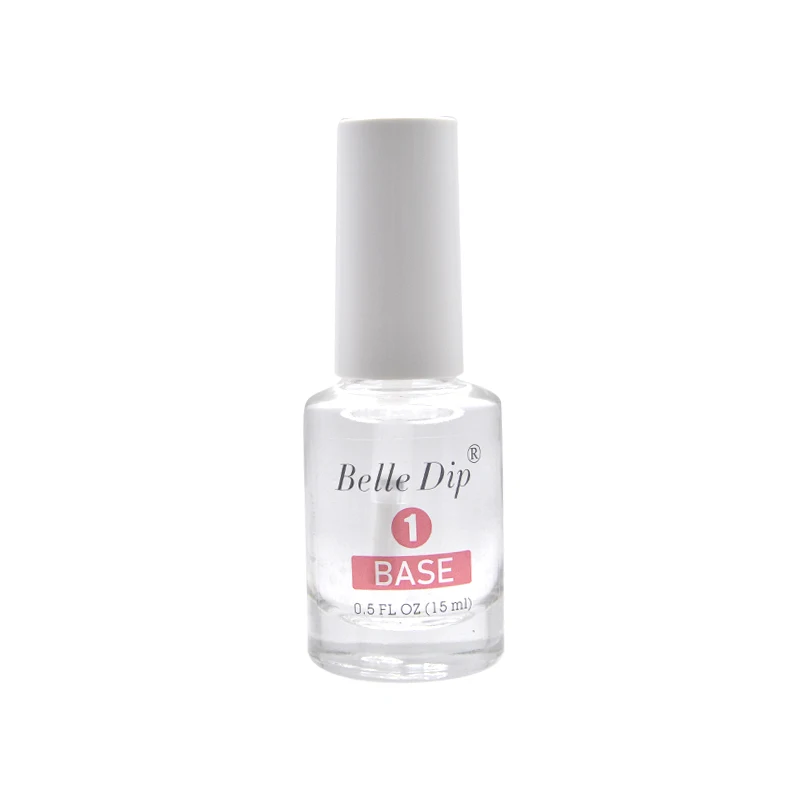 BEELE DIP base top coat 15 ml Natural Dry activator brush saver for For Nail Dipping Powder Nail art salon - Цвет: Base gel