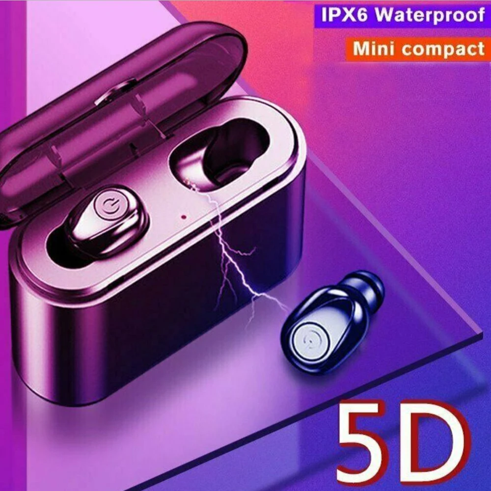 

Wireless Bluetooth 5.0 Earphones Waterproof Bluetooth Earphone Handsfree With Microphone Sports Earbuds Gaming Headset Phone