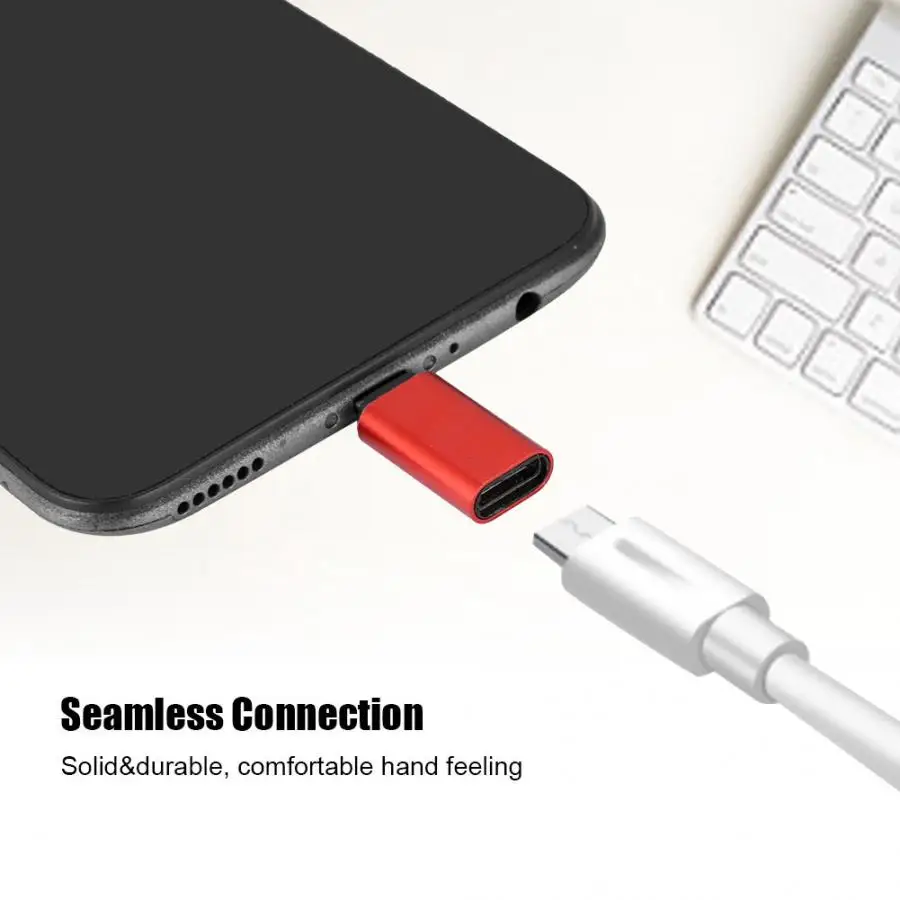 NEW 2 PCS USB3.0 Type-C Female to Micro usb Male Mobile Phone Adapter for Android Type-C to USB3.0 Phone Charging Converter
