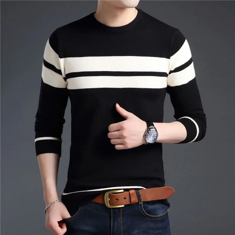 New Fashion Spring Autumn men Wool Pullovers Men Sweaters Pullover men colorful sweater O-Neck