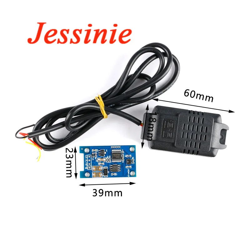 【Support-Cod】 Temperature and Humidity SHT20 RS485 Digital Sensor Module High Precision Industrial Modbus Rtu Protocol Monitoring.