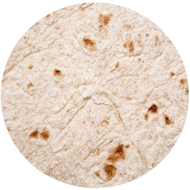Мексиканское буррито одеяло 3D Кукуруза Tortilla фланелевое для спальни диван бросок