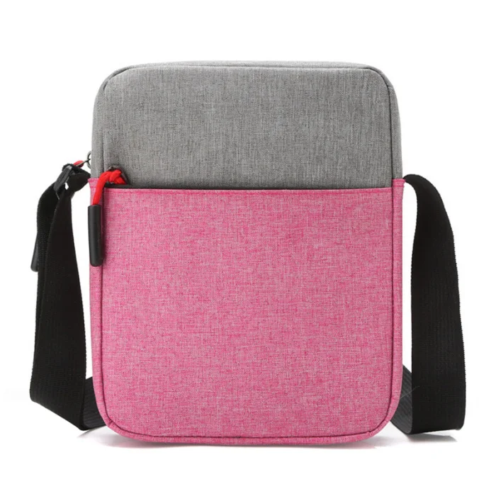 Men Waterproof Shoulder Bag Pockets Anti Theft Large Capacity Outdoor Messenger Bag WF 668