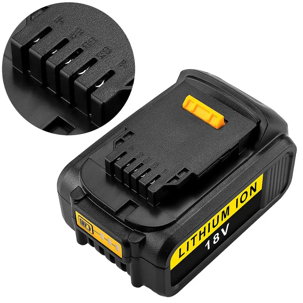 6000 мА/ч, 18V для Dewalt Мощность инструмент Батарея для DCB180 DCB181 DCB182 DCB201 DCB201-2 DCB200 DCB200-2 DCB204-2 L50