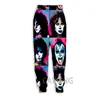 New Fashion 3D Print  KISS Rock Band  Casual Pants Sports Sweatpants Straight Pants  Sweatpants Jogging Pants Trousers  K03 4