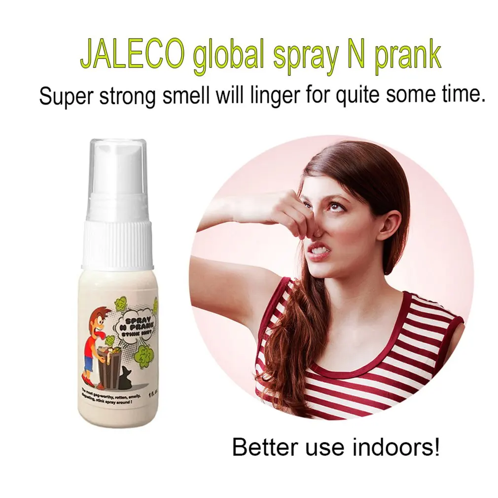 2019 NEW Funny Toys Global Spray Prank Stink Mist The Smelly Feet Gross Stinky Fart Sprays Great for Pranks