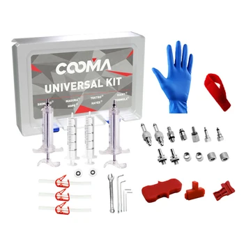 

1 Kit/box COOMA Bike Bicycle Hydraulic Oil Disc Brake Bleed Kit For AVID Formula Magura Bicycles Disc Brake System Repair
