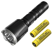 Тактический ИК-фонарь NITECORE CI7 с двойным выходом 4* CREE XP-G3 S3 4* SST-10-IR, Макс. 2500 люмен, уличный охотничий спортивный фонарь